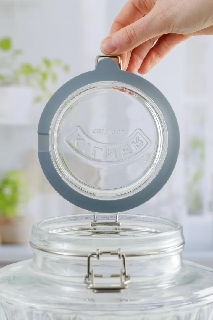 Kilner zeefpot set, Helder-roestvrij staal, 0,5 L Kilner