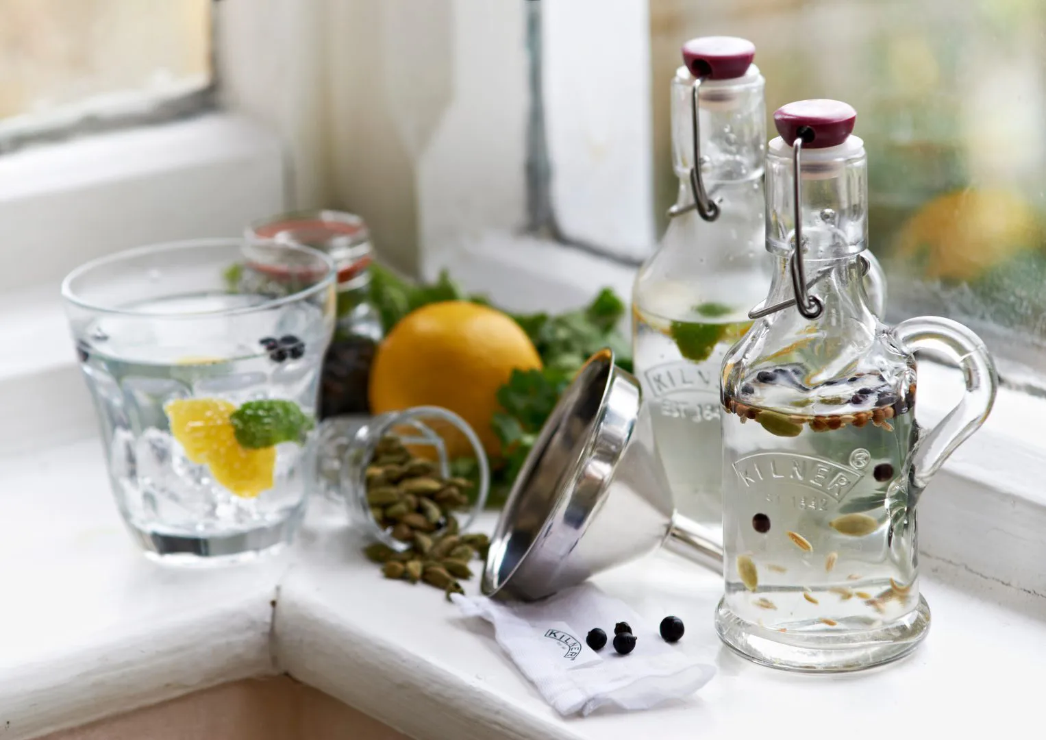 Navul trechter flessen, Ø11,5 cm Kilner