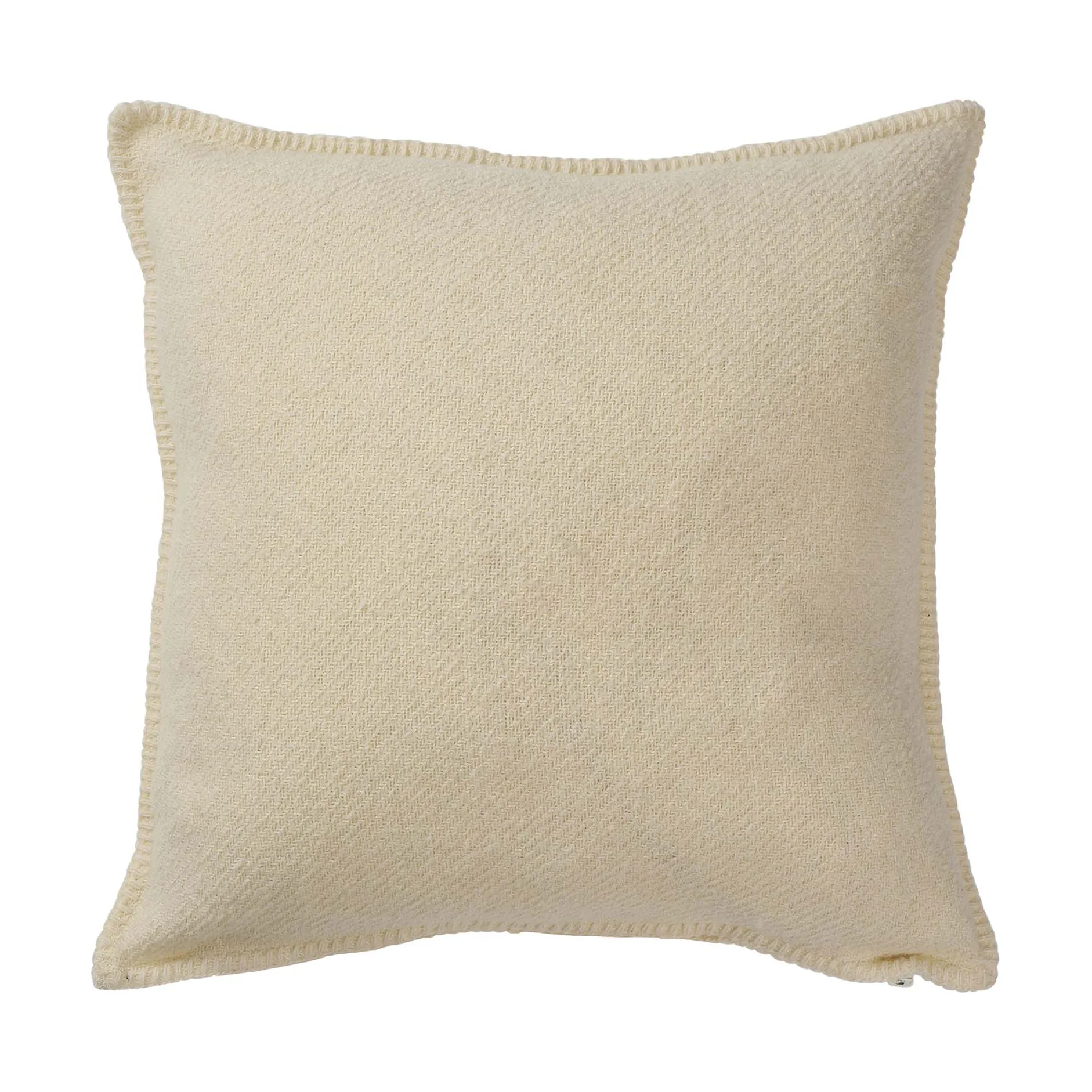 Bouclé kussensloop 45x45 cm, Cream Klippan Yllefabrik