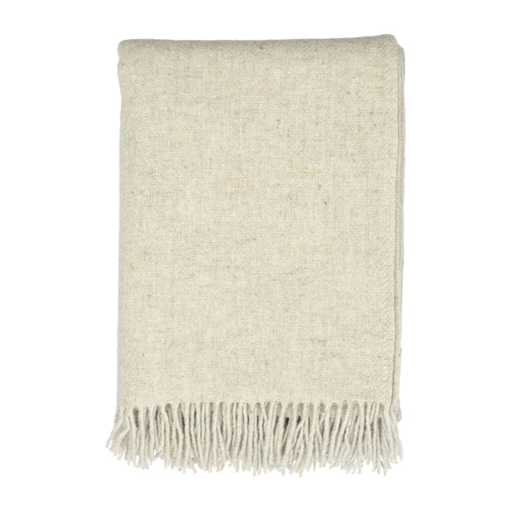 Earth wollen plaid, Crème  Klippan Yllefabrik