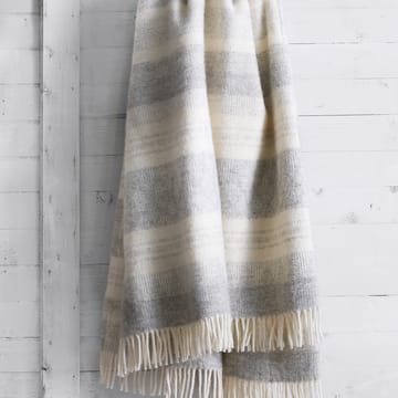 Freja wollen plaid - Grijs - Klippan Yllefabrik
