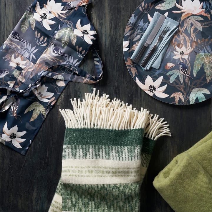Freja wollen plaid, Wood Klippan Yllefabrik