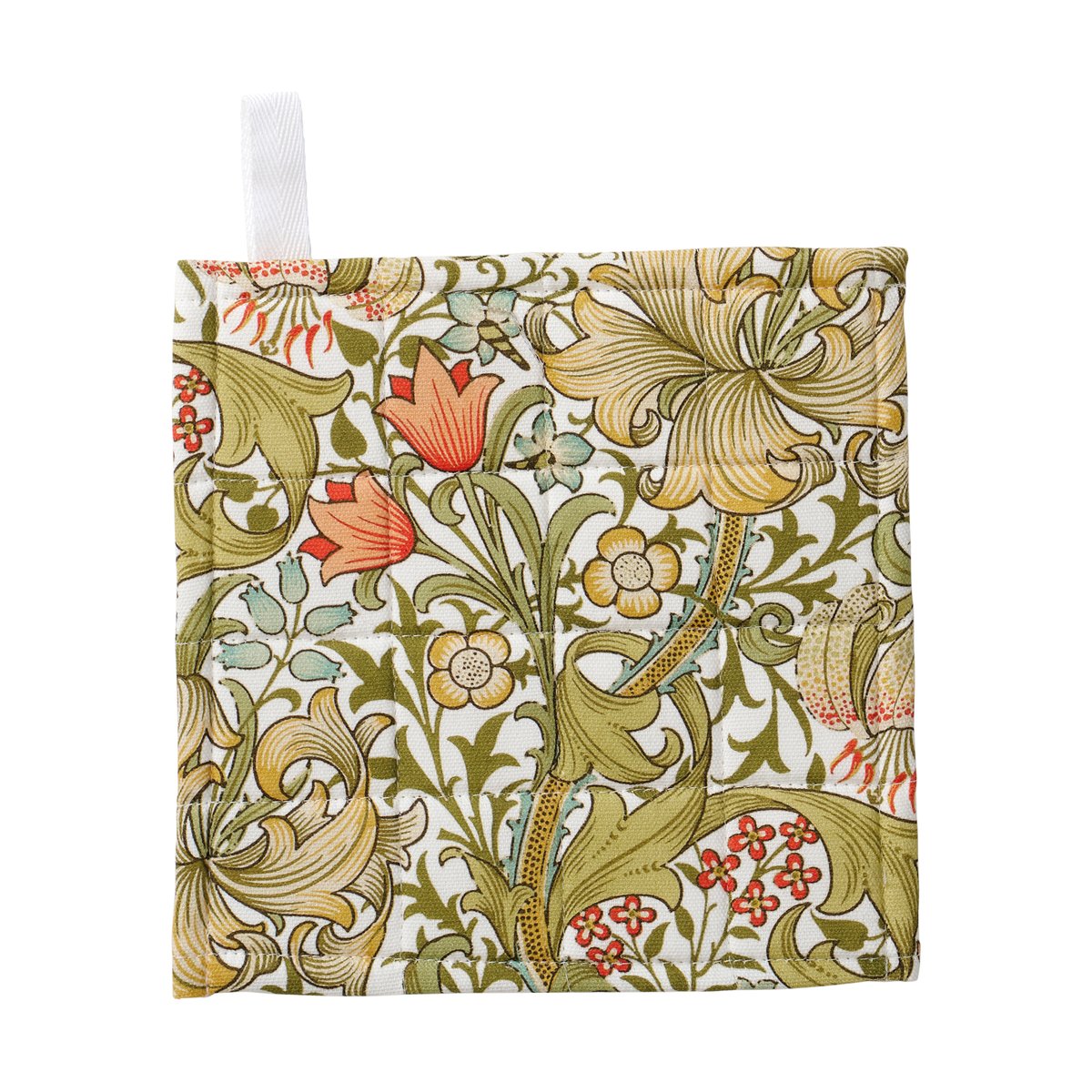 Klippan Yllefabrik Golden Lily pannenlap 20x20 cm Multi