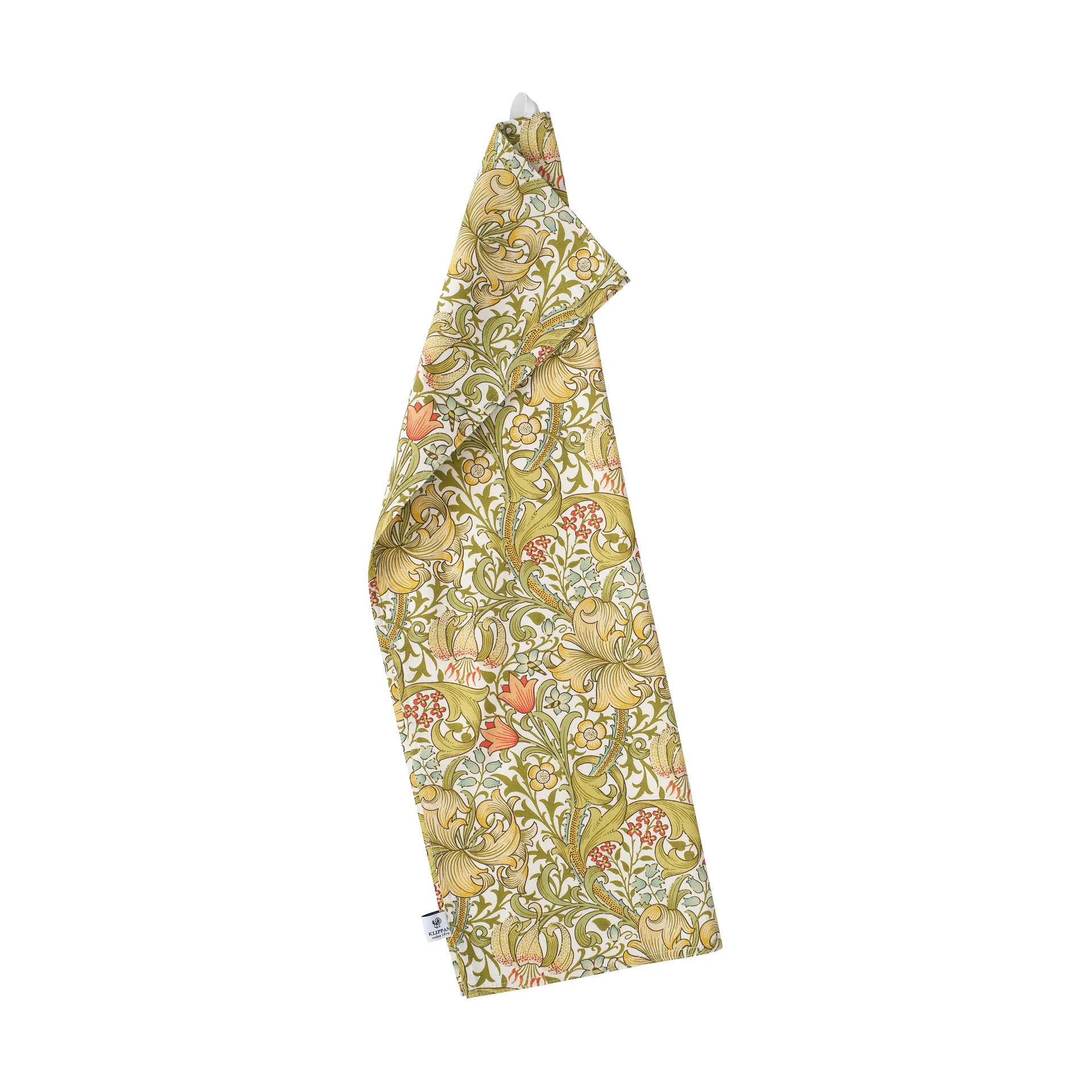 Golden Lily theedoek 46x70 cm, Multi Klippan Yllefabrik