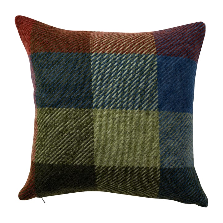 Gotland kussenhoes 45x45 cm - Multi-groen - Klippan Yllefabrik