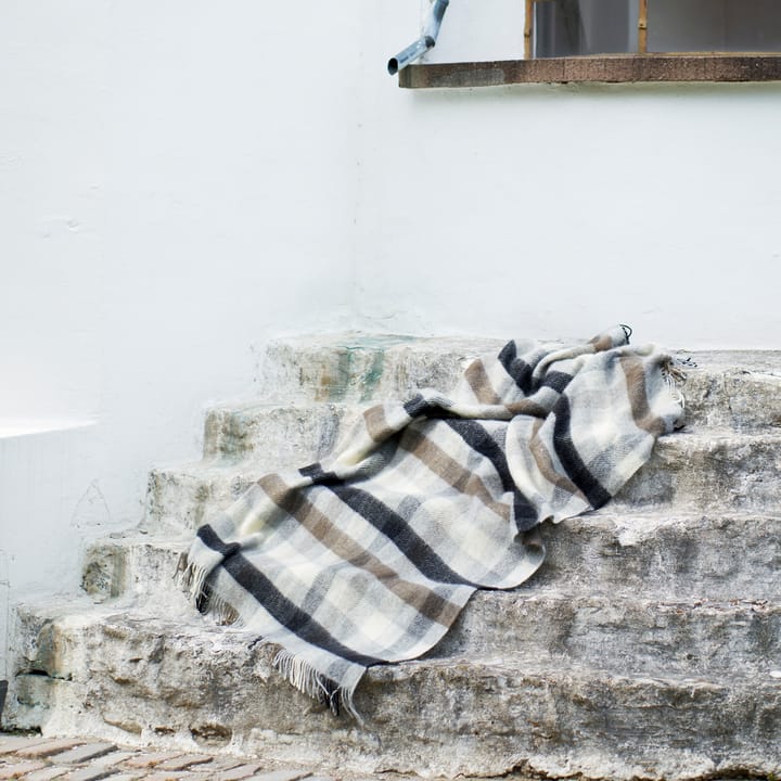 Gotland wollen plaid 130x200 cm, Multi grey Klippan Yllefabrik