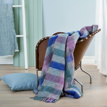 Gotland wollen plaid 130x200 cm - Multi pastel - Klippan Yllefabrik