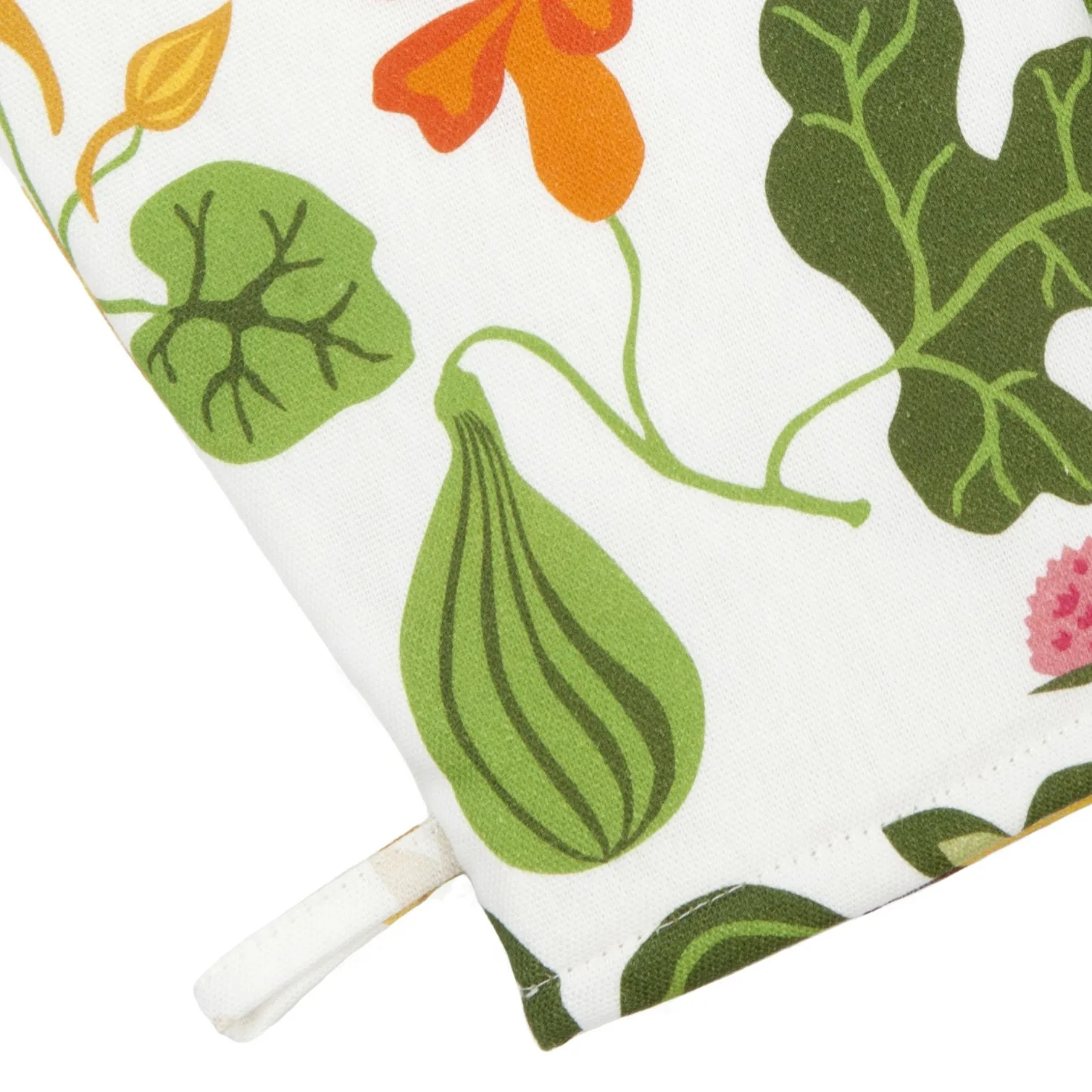 Leksand ovenhandschoen, wit Klippan Yllefabrik