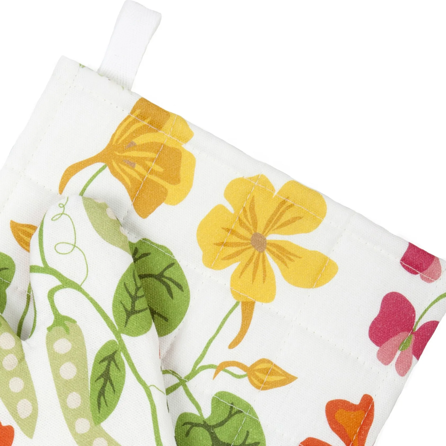 Leksand pannenlap, wit Klippan Yllefabrik