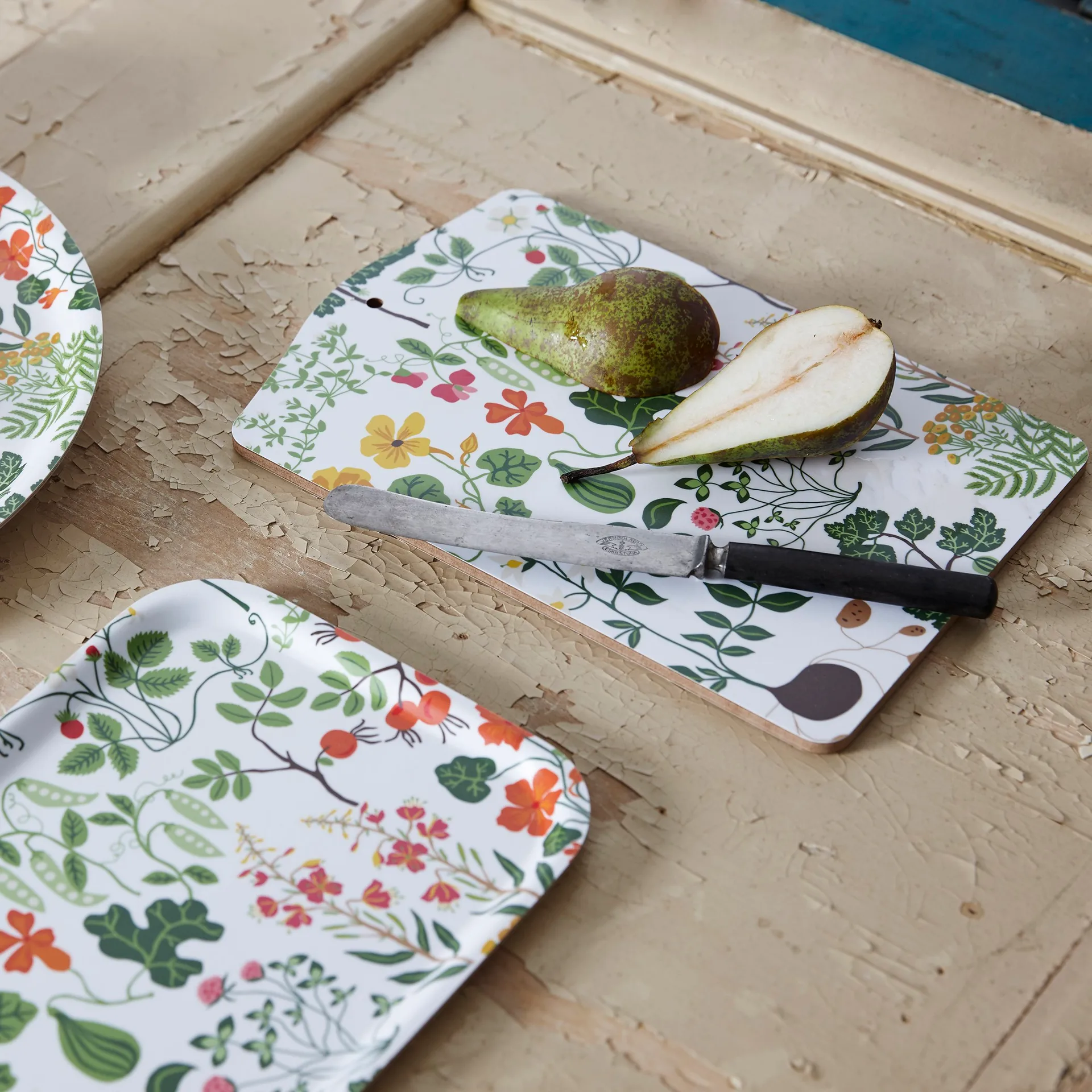 Leksand snijplank, Wit Klippan Yllefabrik