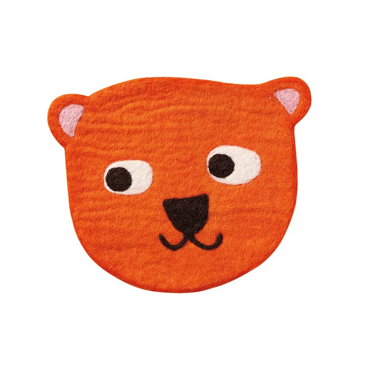 Little Bear zitkussen - Oranje - Klippan Yllefabrik