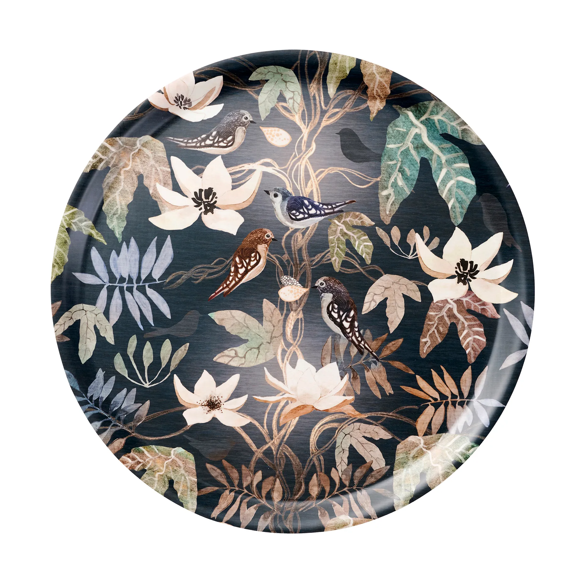 Moonlight dienblad Ø38 cm, Multi Klippan Yllefabrik