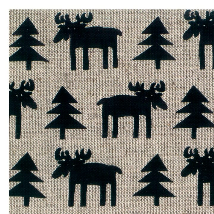 Moose tafelmat, beige-zwart Klippan Yllefabrik
