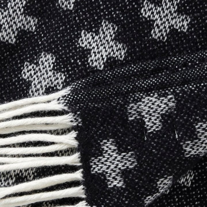 Plus wollen plaid, zwart Klippan Yllefabrik