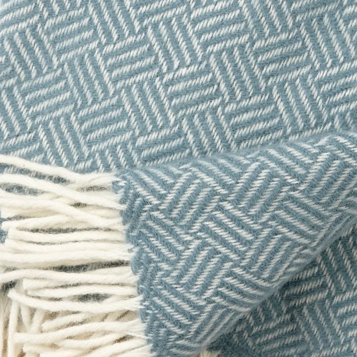 Samba wollen plaid, lead grey (grijs) Klippan Yllefabrik