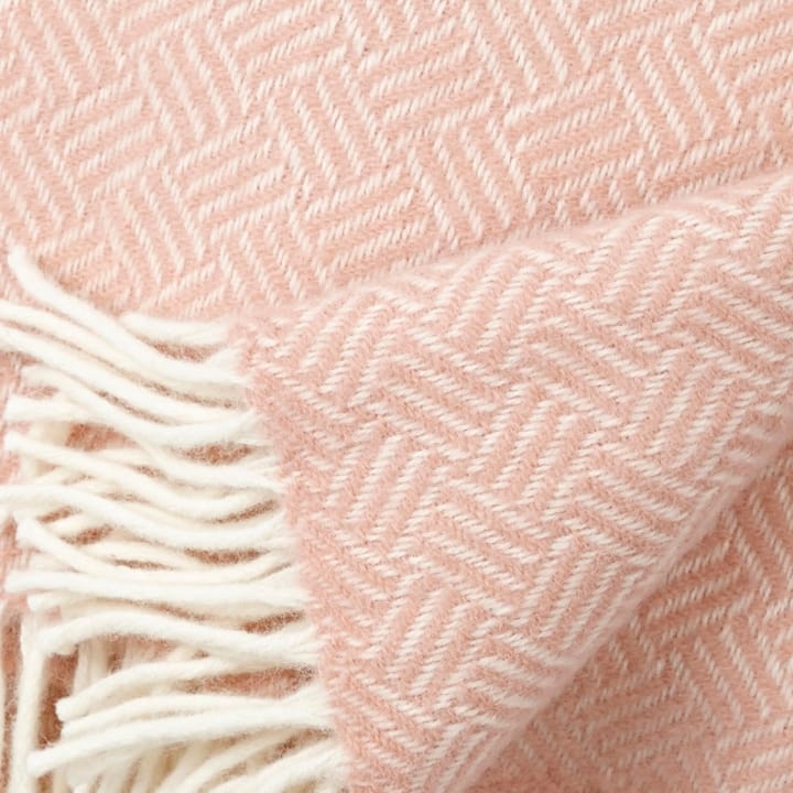 Samba wollen plaid, rose cloud (roze) Klippan Yllefabrik