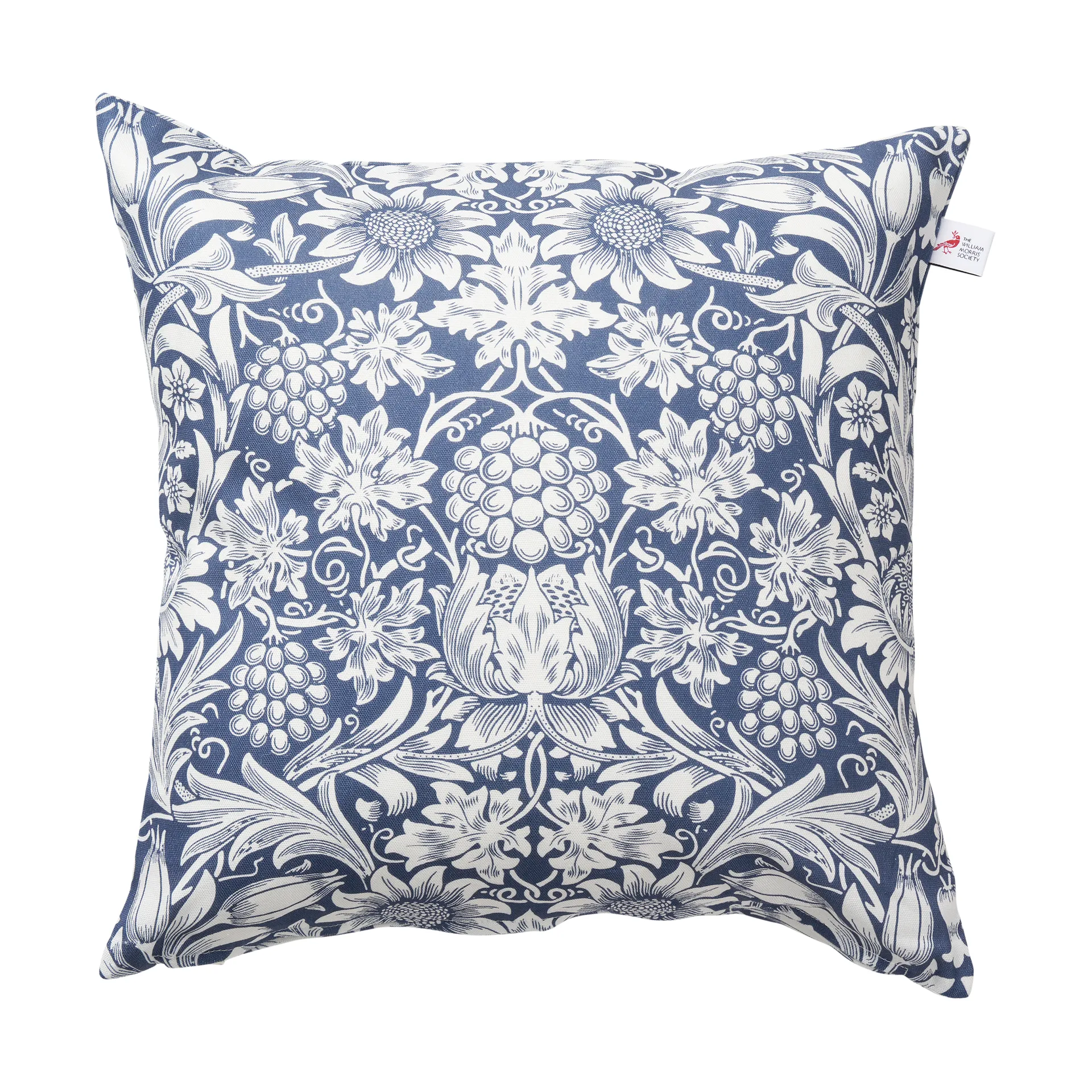 Sunflower kussenhoes 45x45 cm, Dark denim Klippan Yllefabrik