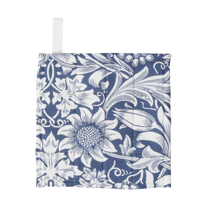 Sunflower pannenlap 20x20 cm - Dark denim - Klippan Yllefabrik