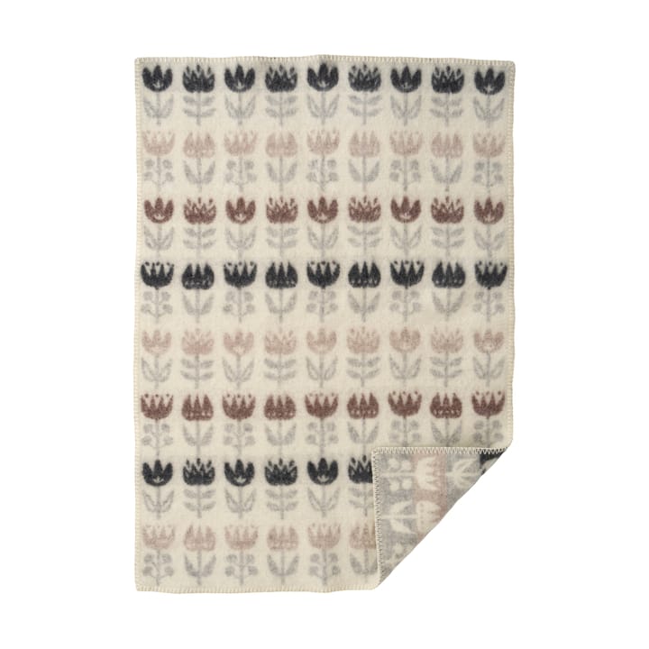 Tulip kinderdeken 65x90 cm - Grey - Klippan Yllefabrik