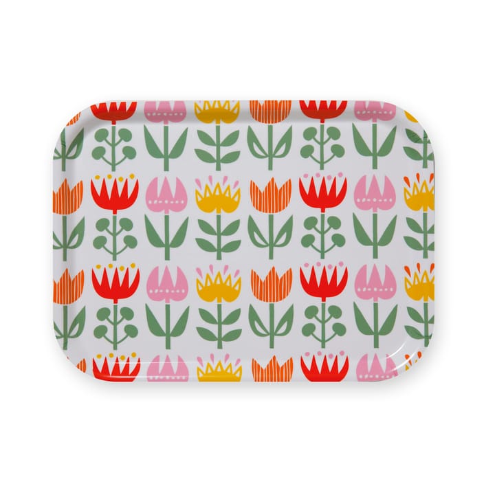 Tulip klein dienblad 20x27 cm - Multi - Klippan Yllefabrik