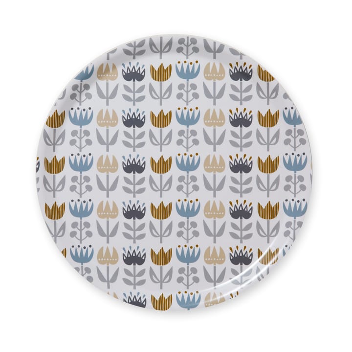 Tulip rond dienblad Ø38 cm - Grey - Klippan Yllefabrik