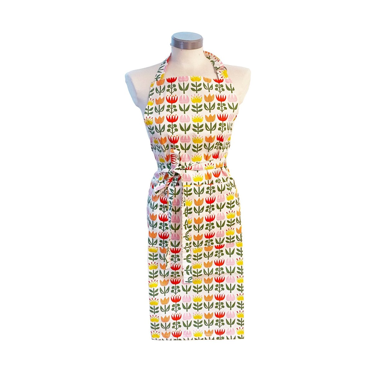 Klippan Yllefabrik Tulip schort 90 cm Multi | Scandinavisch Interieur | Keukenschorten | Multi