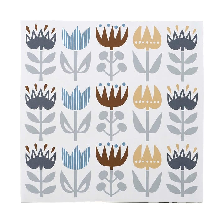 Tulip servet 33x33 cm 20-pack - Grey - Klippan Yllefabrik