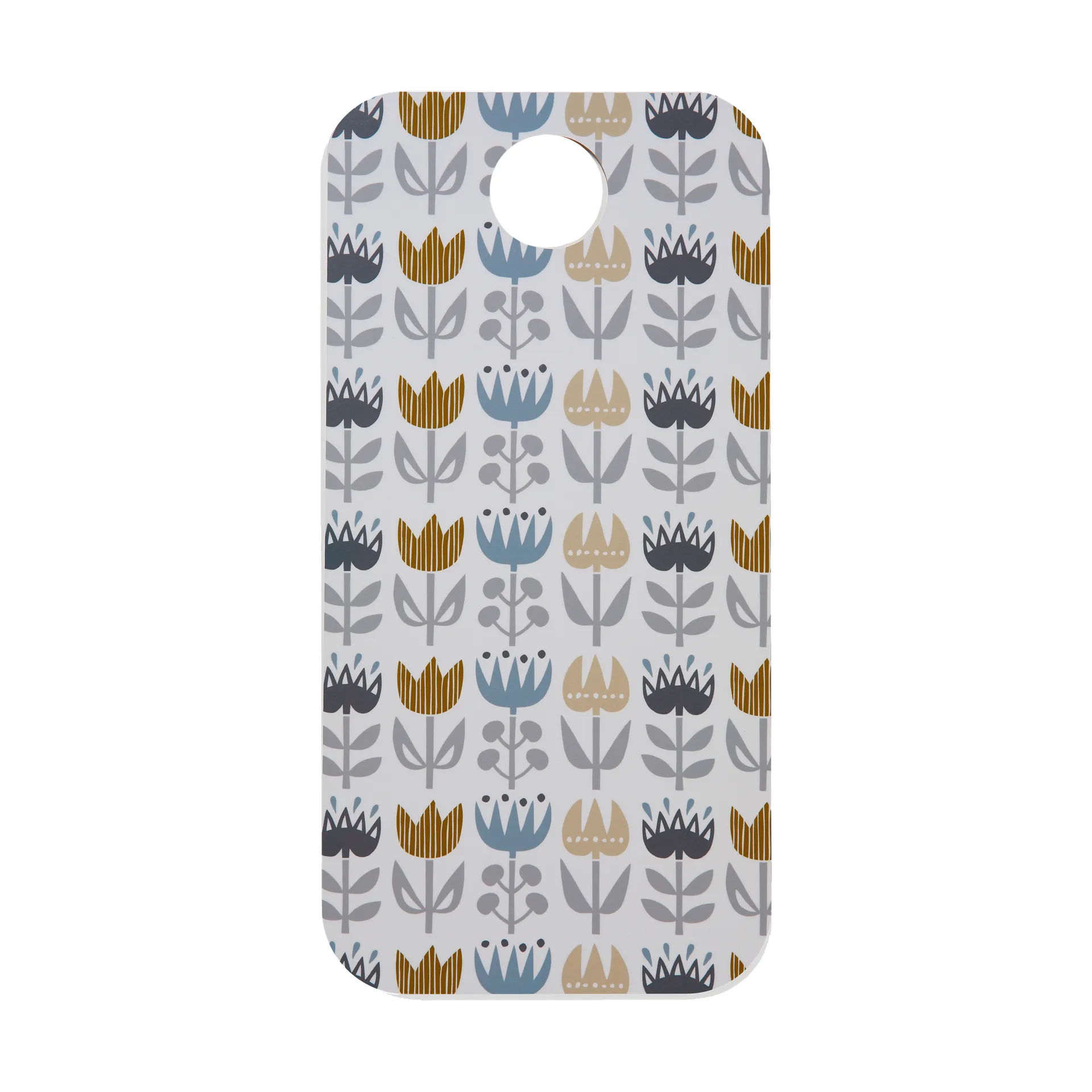 Tulip snijplank 20x40 cm, Grey-multi Klippan Yllefabrik