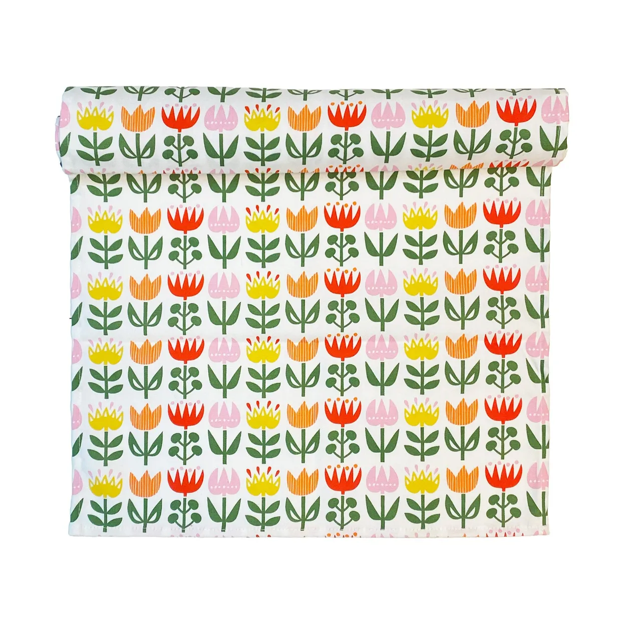 Klippan Yllefabrik Tulip tafelloper 45x150 cm Multi