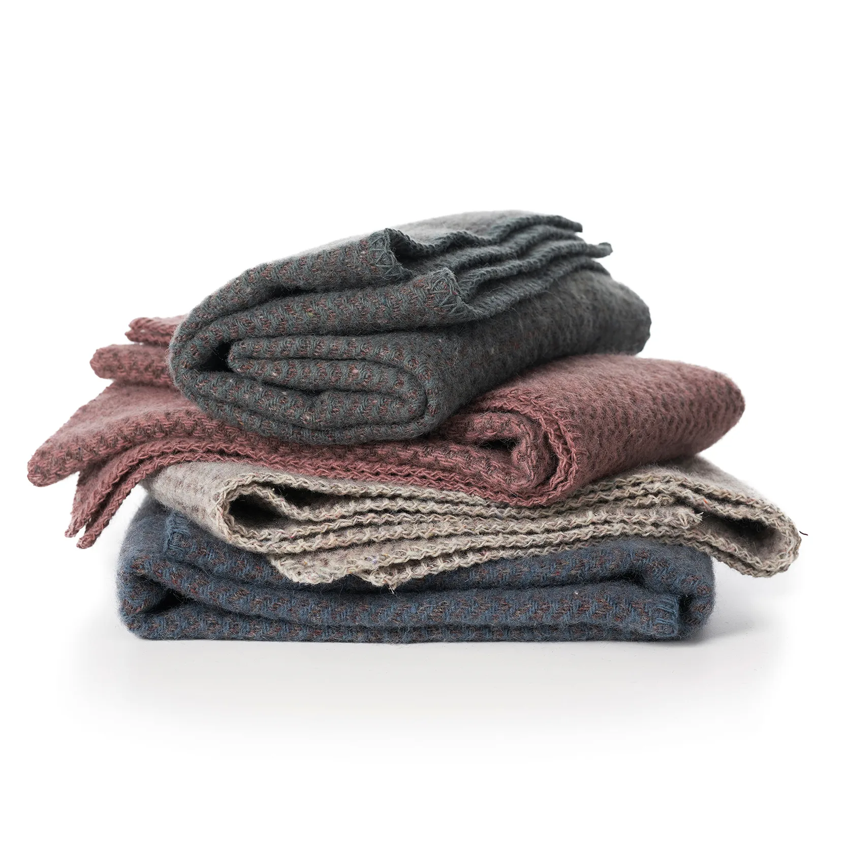 Wave Baby kinderdeken, Natuurbruin Klippan Yllefabrik