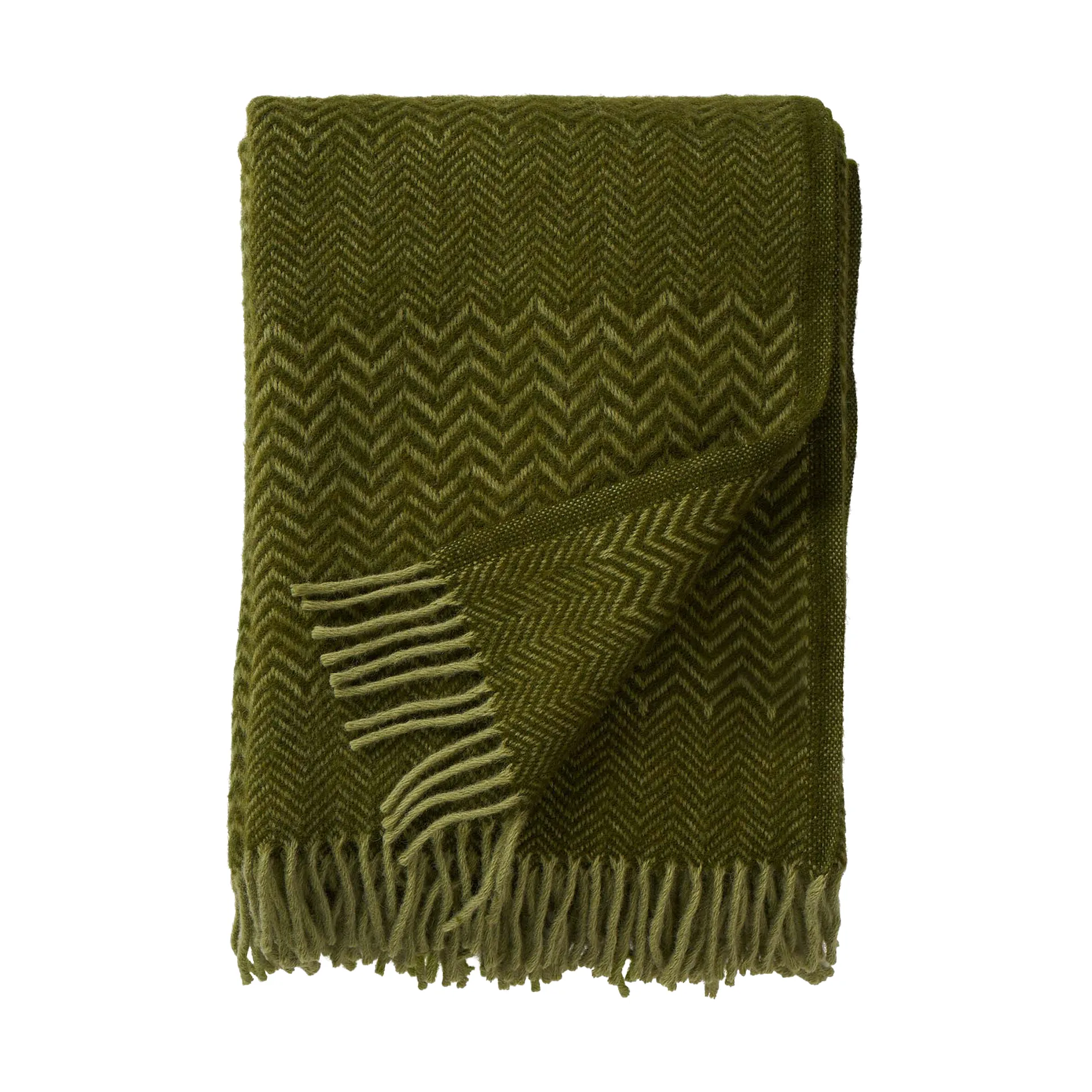 Zigzag wollen plaid 130x200 cm, Basilicum Klippan Yllefabrik