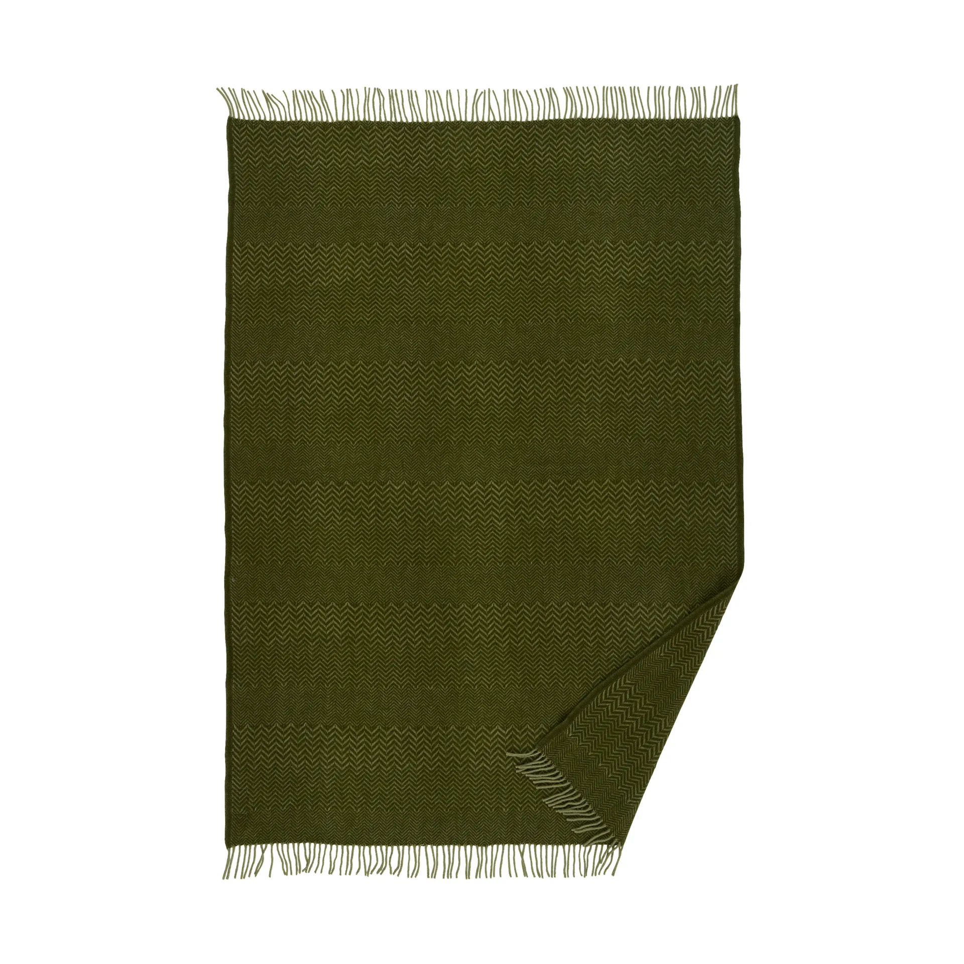 Zigzag wollen plaid 130x200 cm, Basilicum Klippan Yllefabrik