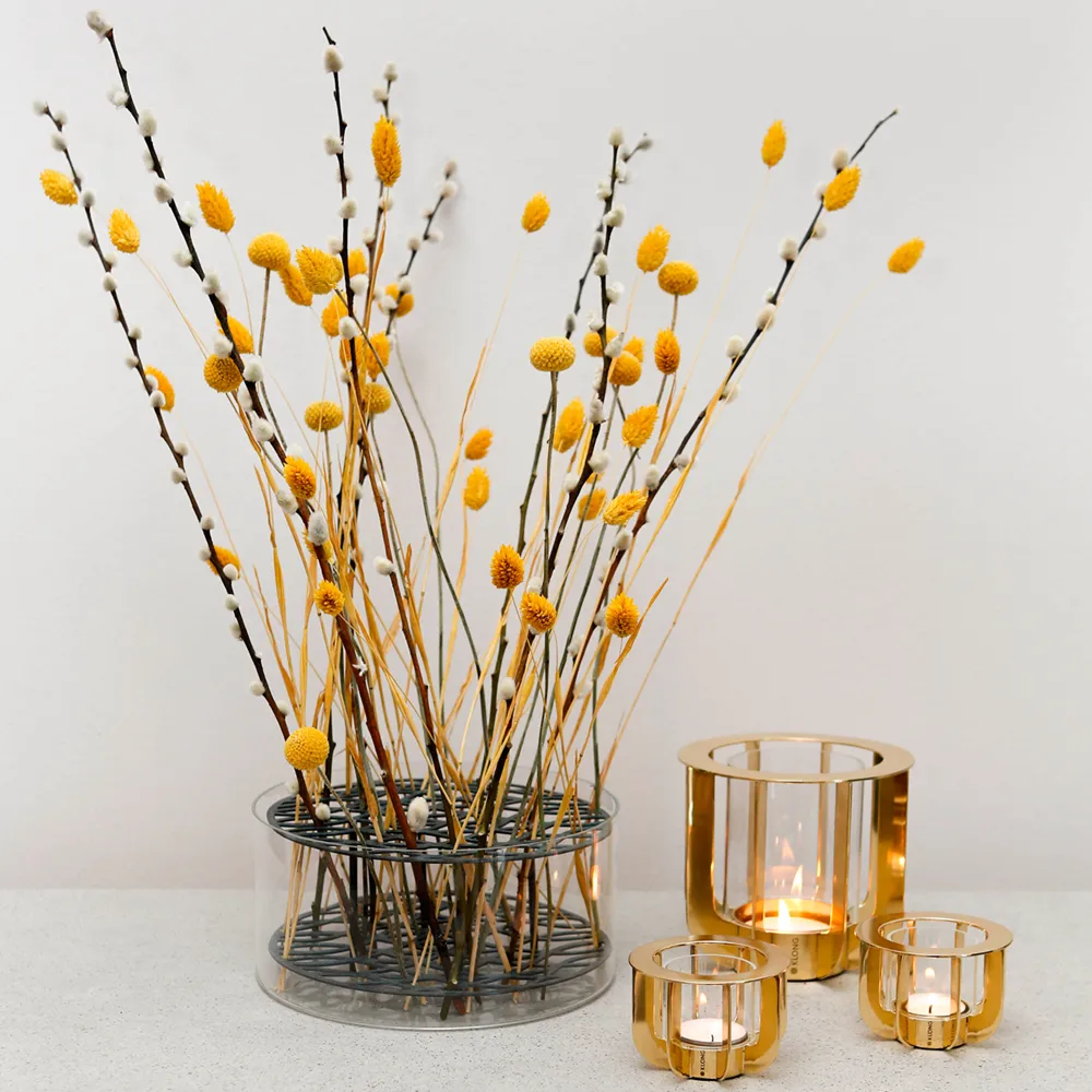 Äng vaas - groot, zwart KLONG