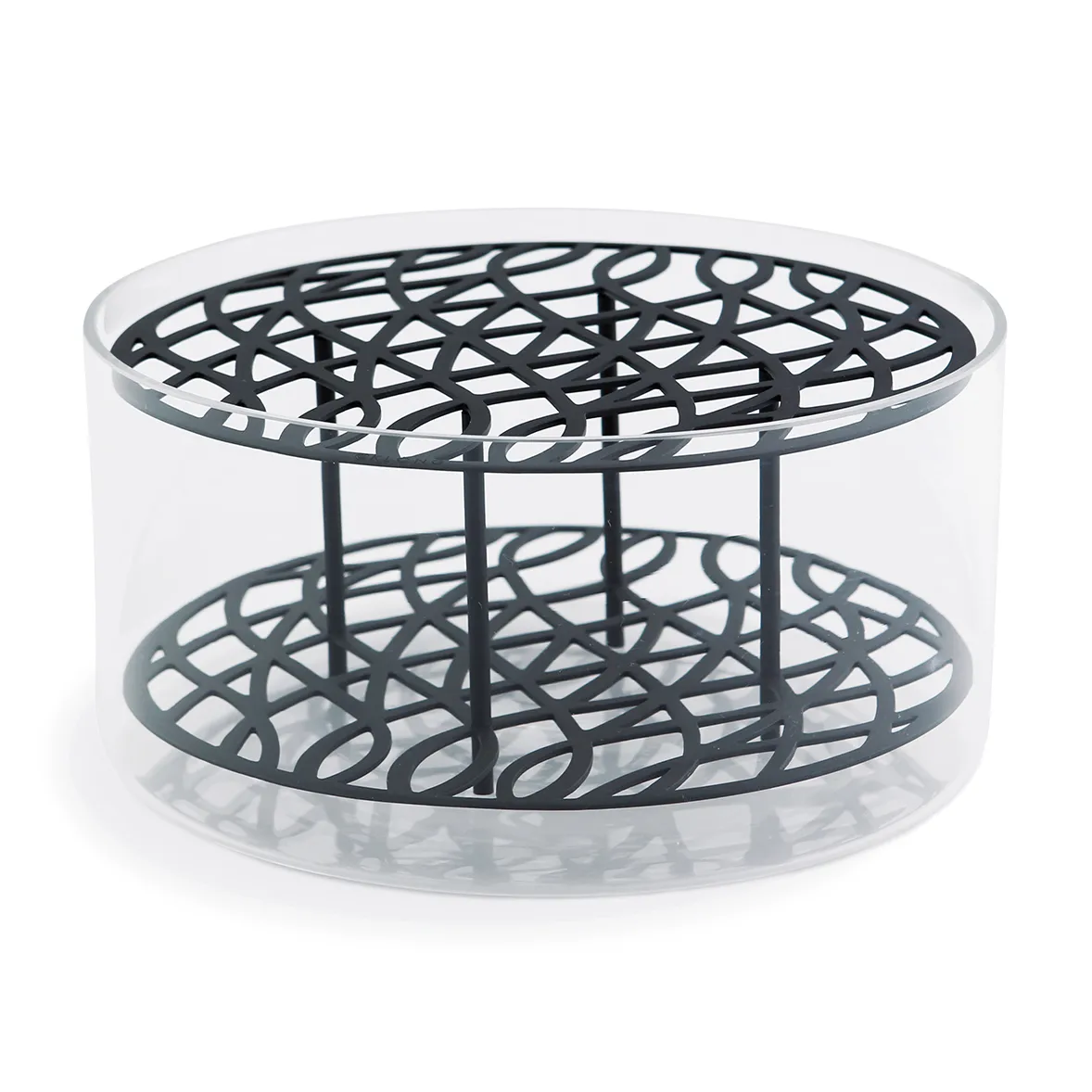 Äng vaas - groot, zwart KLONG