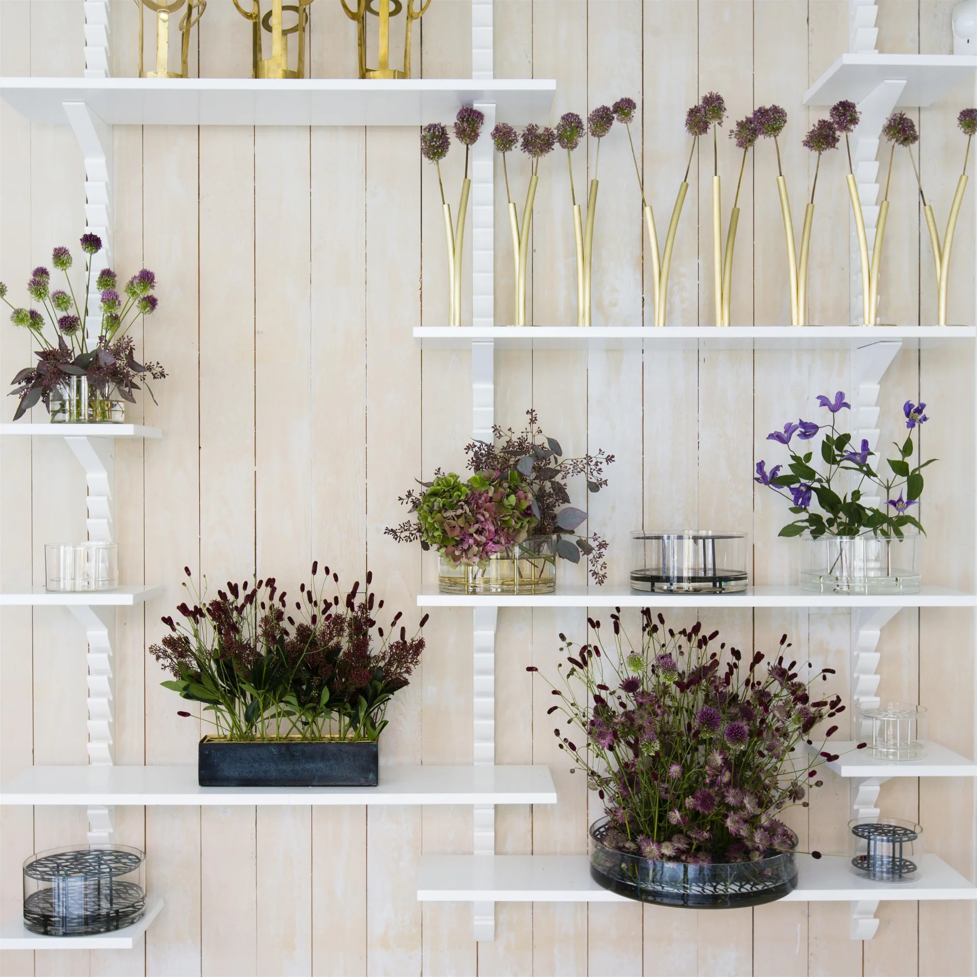 Äng vaas - klein, zwart KLONG