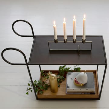 Anno Domini adventskandelaar - Roestvrij staal - KLONG