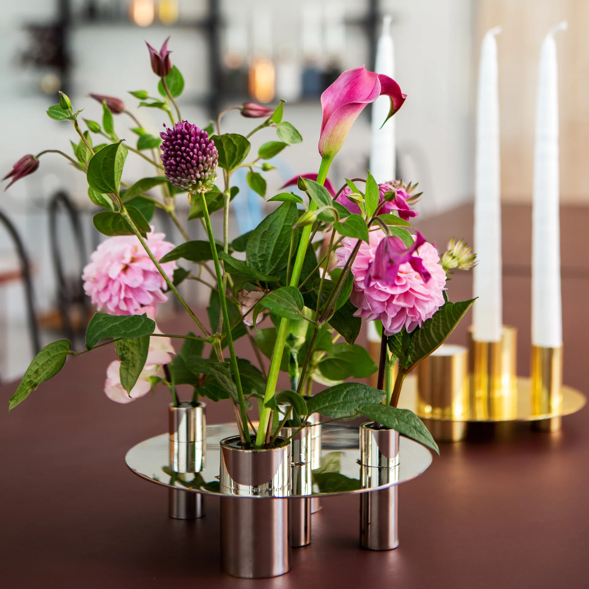 Awa kandelaar, Nikkel KLONG