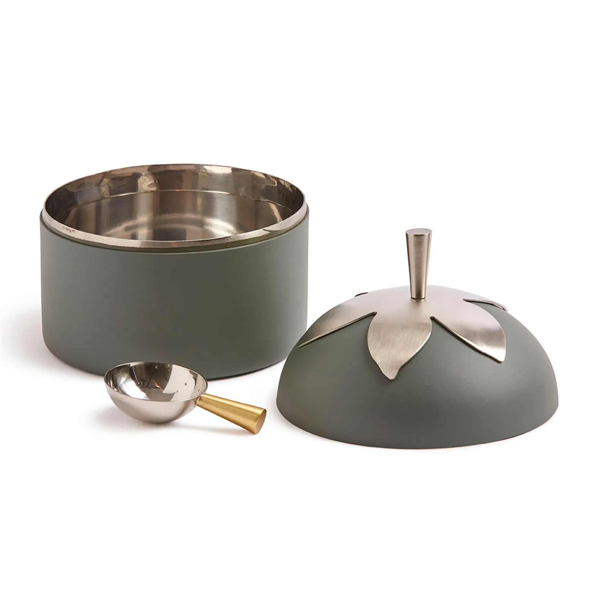 Blad pot - klein, grijs KLONG