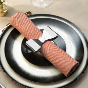 Bowie servetring 2-pack - Roestvrij staal - KLONG