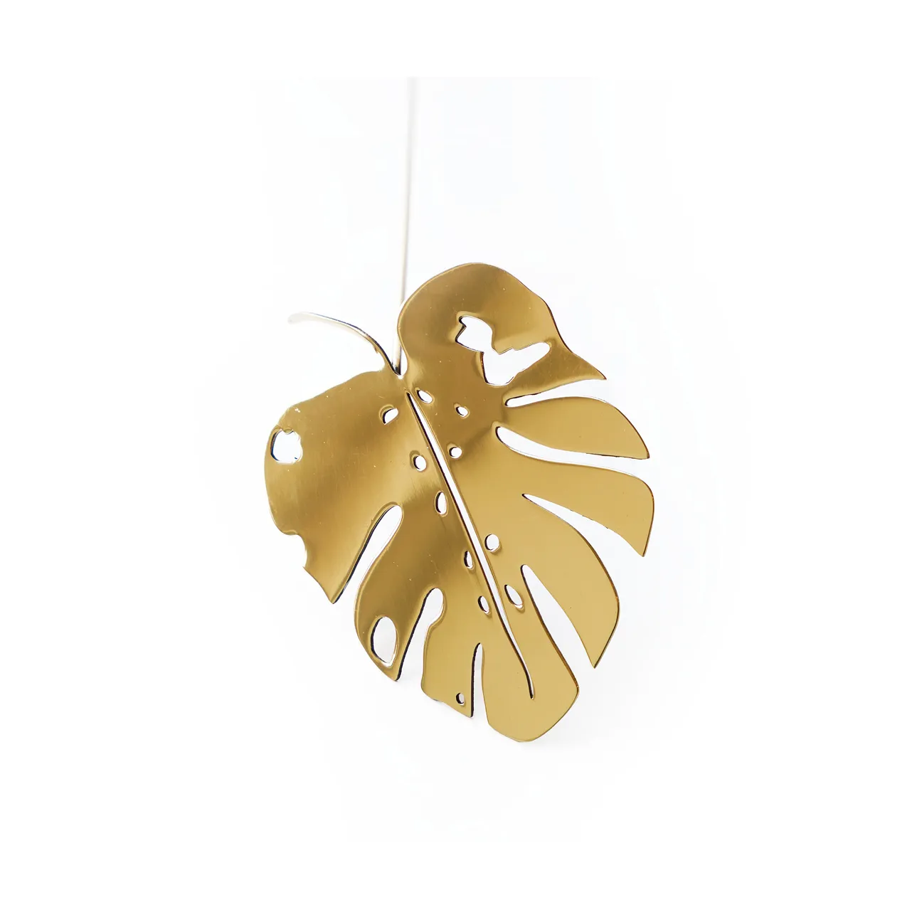 Brass leaves decoratie 2-pack, Water KLONG