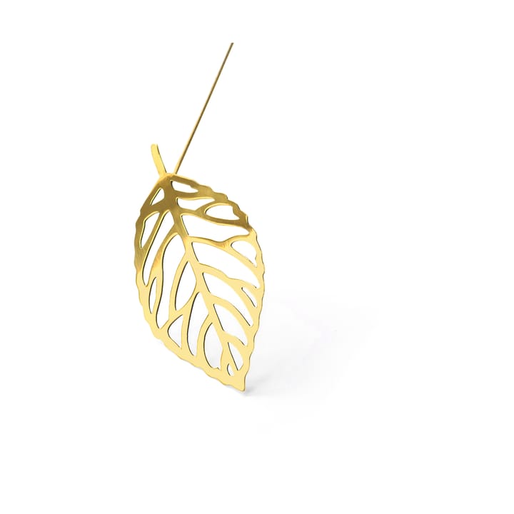 Brass leaves decoratie 2-pack, Wood KLONG