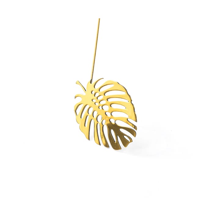 Brass leaves decoratie 2-pack, Wood KLONG