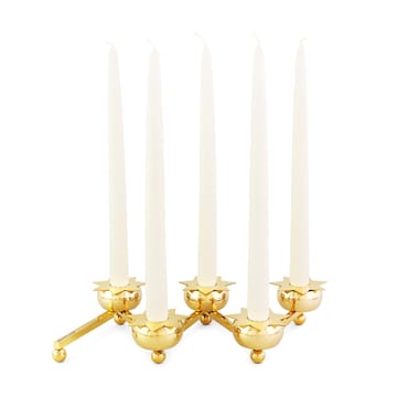 Constella kaarsenring sterren 5-pack - Messing - KLONG