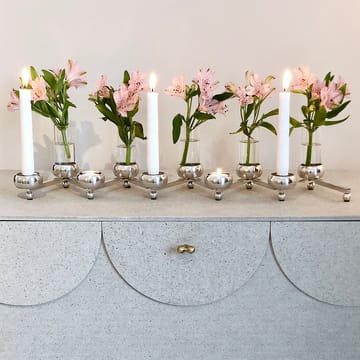 Constella kandelaar - groot - aluminum - KLONG
