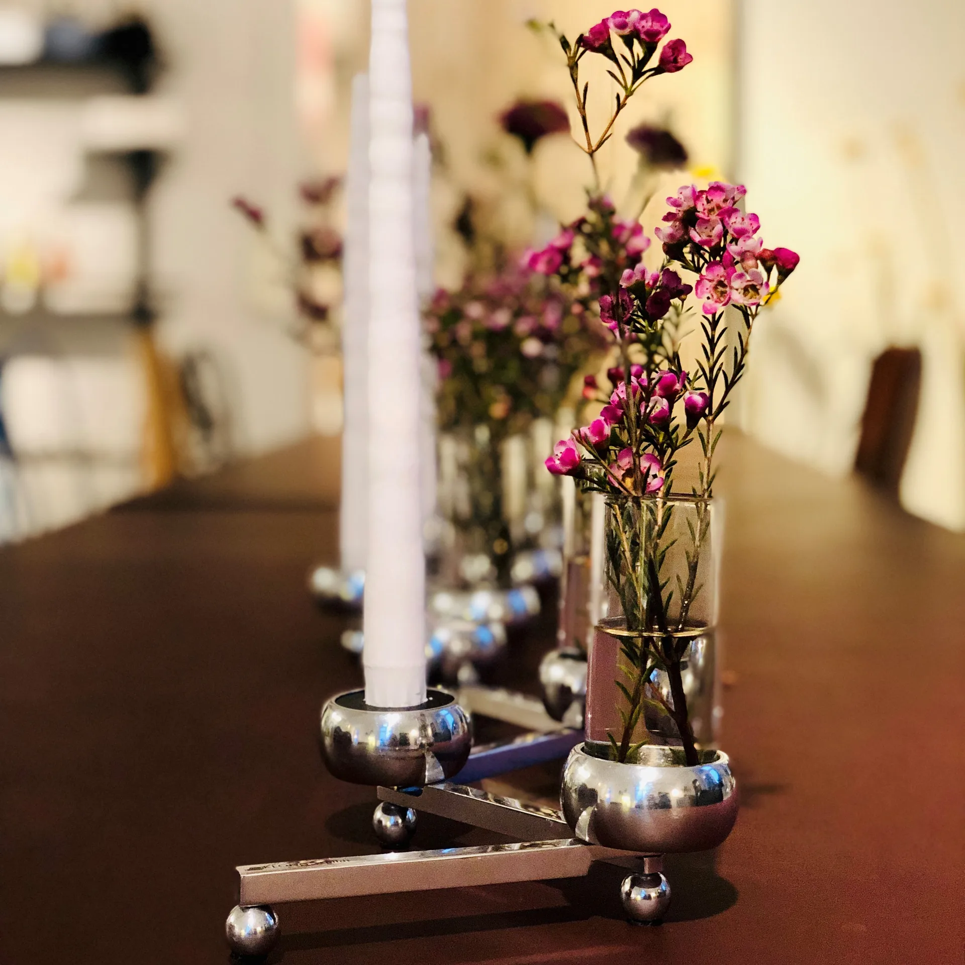 Constella kandelaar - groot, aluminum KLONG