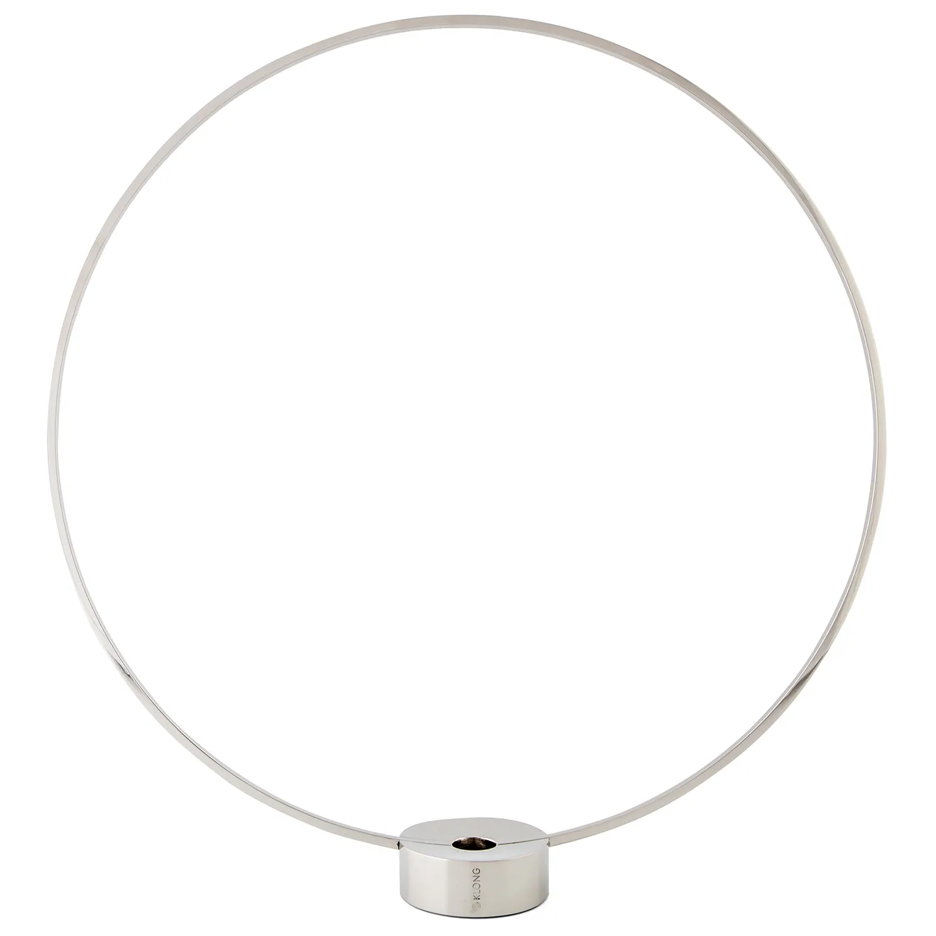 Gloria kandelaar - groot, nikkel KLONG