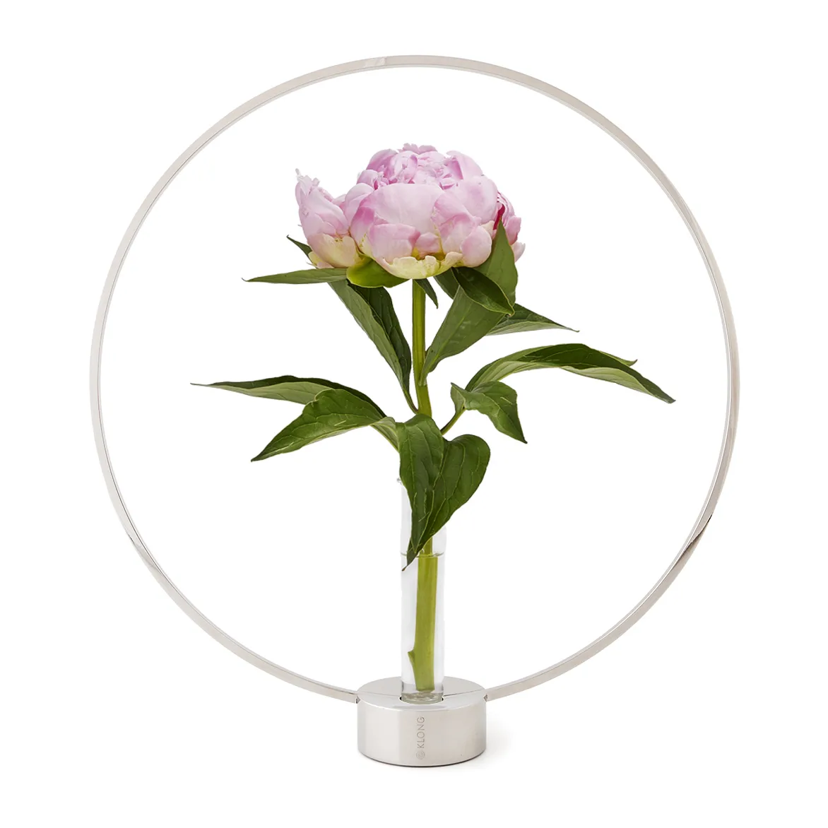 Gloria kandelaar - klein, nikkel KLONG