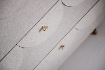 Hart knop 4-pack - Koper - KLONG