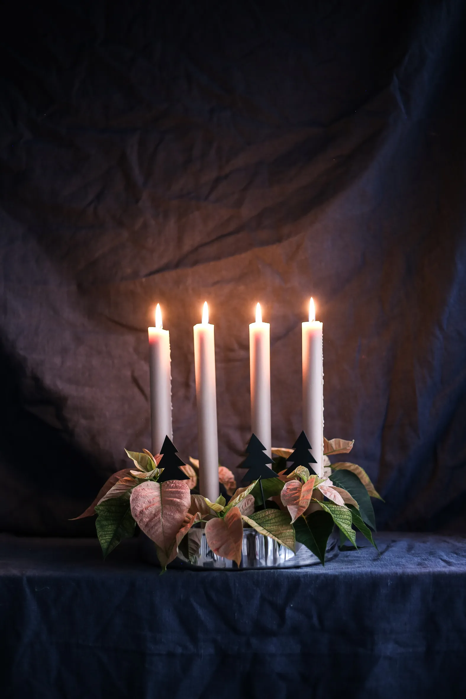 Jubel adventskandelaar, Silver KLONG