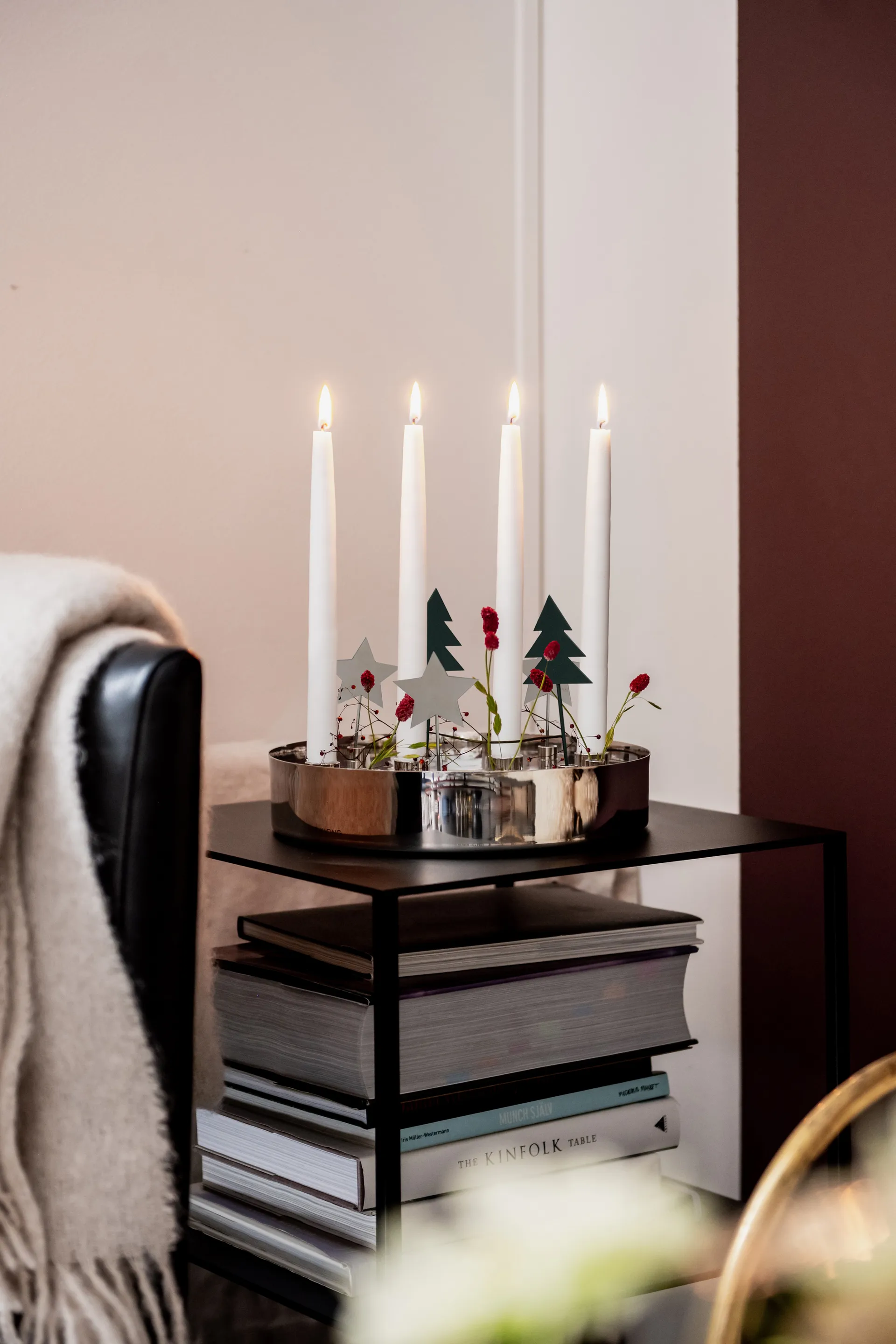 Jubel adventskandelaar, Silver KLONG